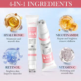 SADOER 4in1 Roll-on Moisturizing Eye Cream - 20gm